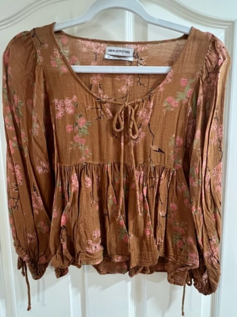 Urban Outfitters Floral Boho Blouse